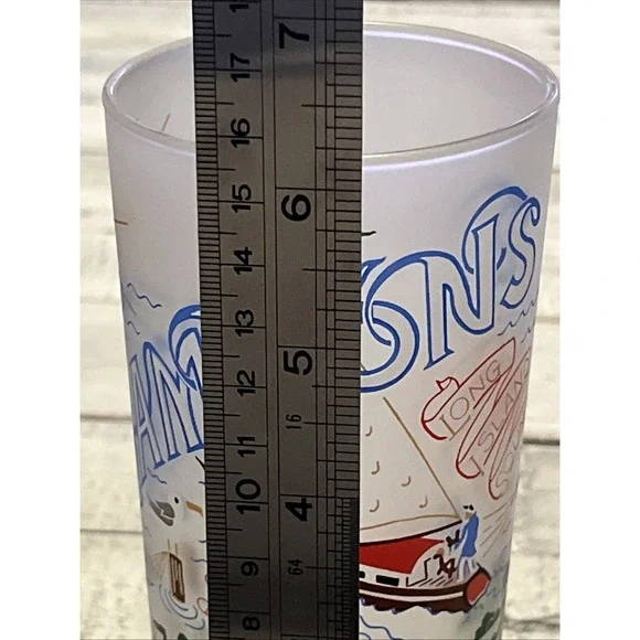 CatStudio 2004 Frosted Hamptons Glass - Vintage‎ Collectible - Picture 9 of 10